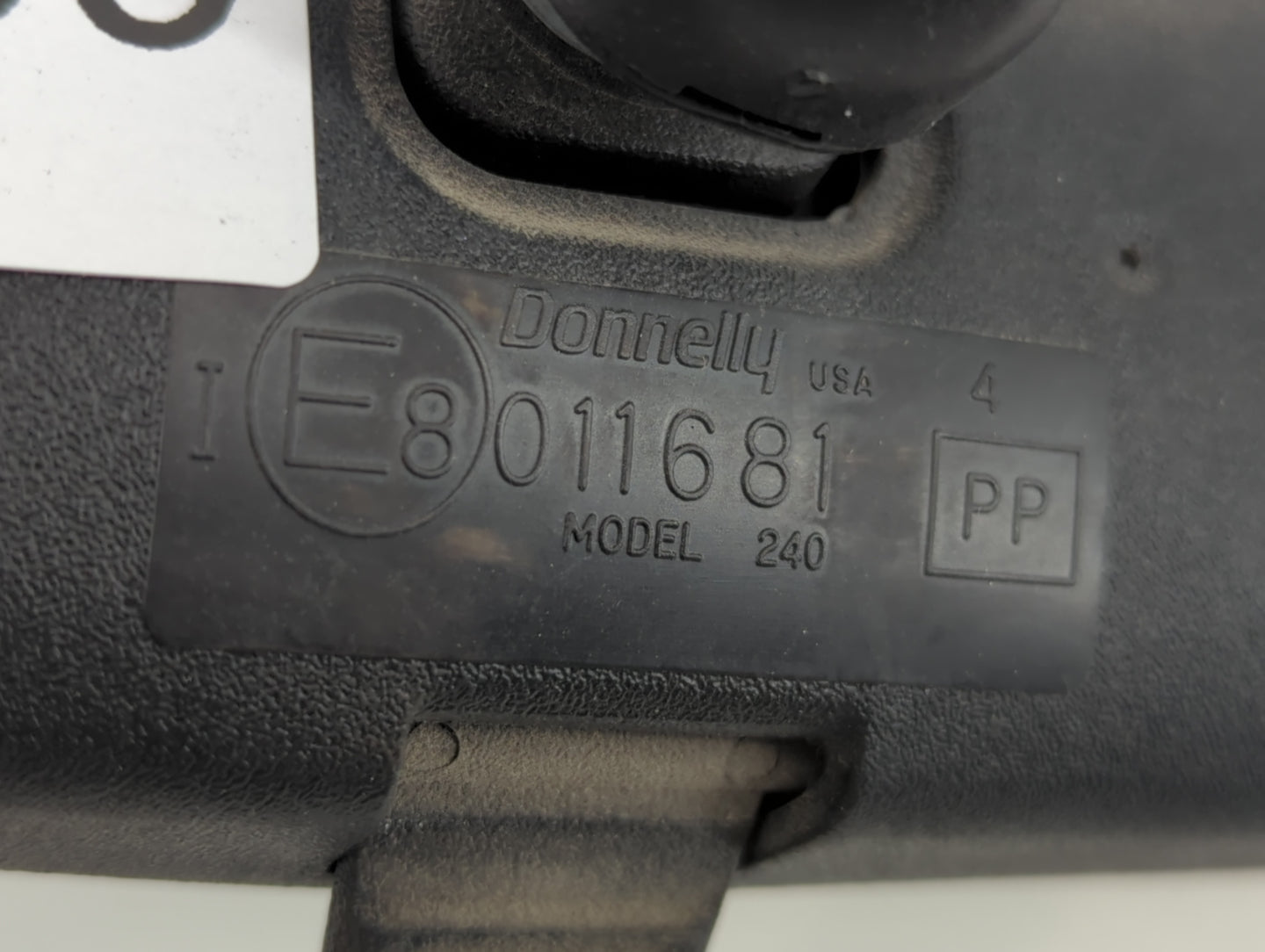 2005 Honda Civic Interior Rear View Mirror Replacement OEM P/N:E8011681 Fits OEM Used Auto Parts - Oemusedautoparts1.com