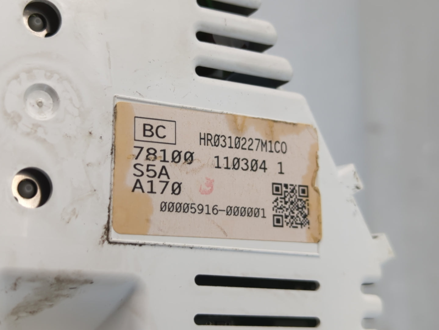 2003-2005 Honda Civic Instrument Cluster Speedometer Gauges P/N:78100 S5A A170 Fits Fits 2003 2004 2005 OEM Used Auto Parts 