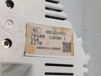 2003-2005 Honda Civic Instrument Cluster Speedometer Gauges P/N:78100 S5A A170 Fits Fits 2003 2004 2005 OEM Used Auto Parts 