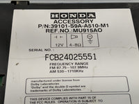 2005-2006 Honda Cr-V Radio AM FM Cd Player Receiver Replacement P/N:39101-S9A-A510-M1 Fits Fits 2005 2006 OEM Used Auto Part