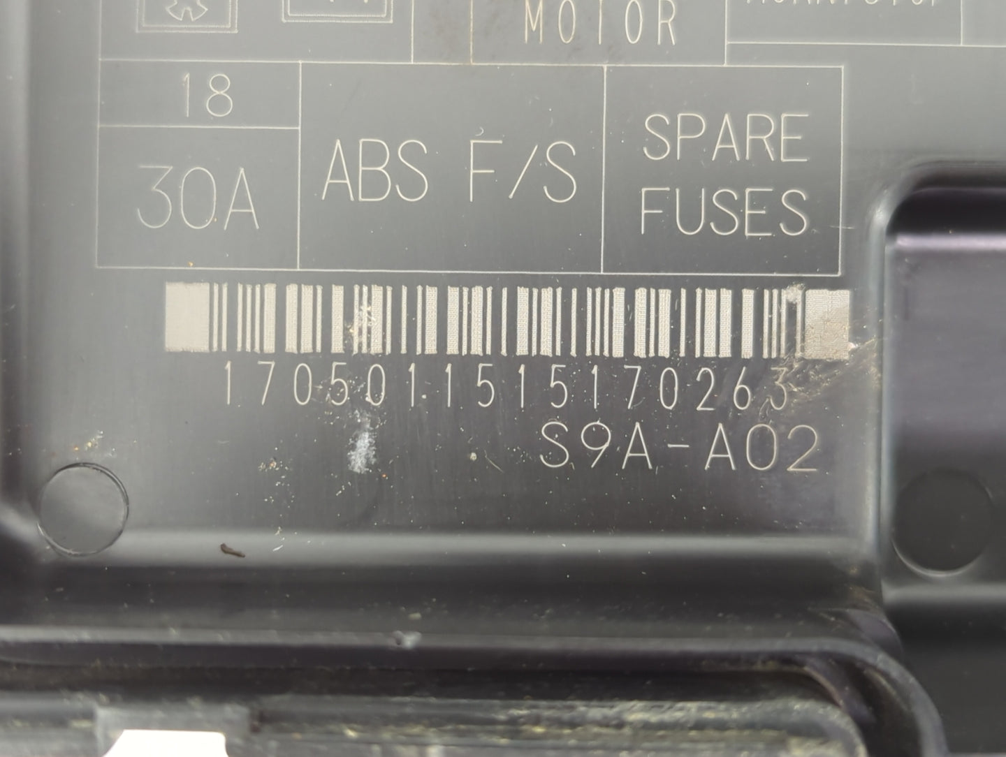 2002-2006 Honda Cr-V Fusebox Fuse Box Panel Relay Module P/N:S9A-A02 Fits Fits 2002 2003 2004 2005 2006 OEM Used Auto Parts 