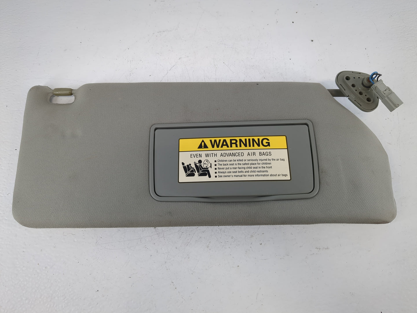 2005 Honda Odyssey Sun Visor Shade Replacement Passenger Right Mirror Fits OEM Used Auto Parts - Oemusedautoparts1.com