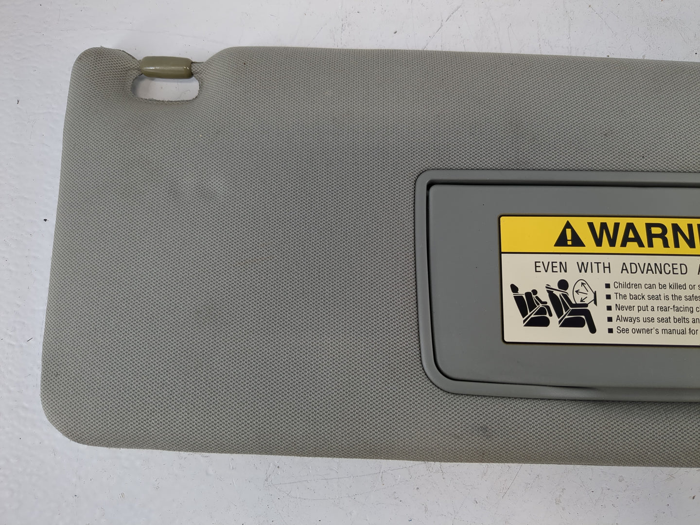 2005 Honda Odyssey Sun Visor Shade Replacement Passenger Right Mirror Fits OEM Used Auto Parts - Oemusedautoparts1.com