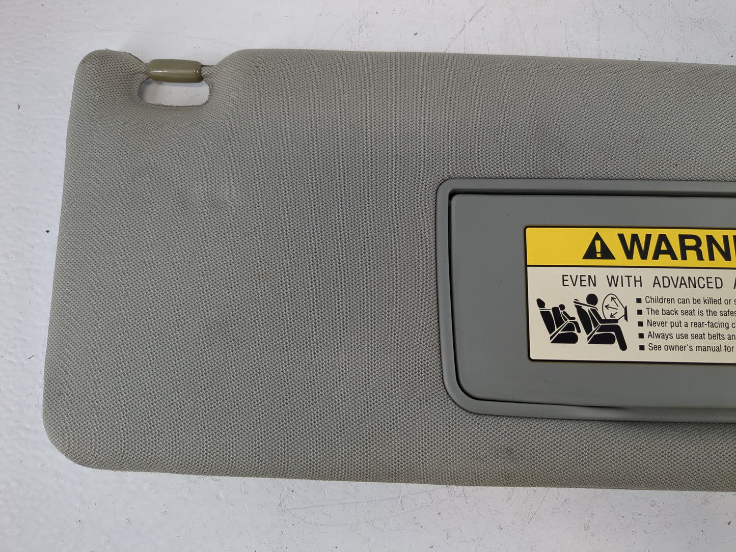 2005 Honda Odyssey Sun Visor Shade Replacement Passenger Right Mirror Fits OEM Used Auto Parts - Oemusedautoparts1.com