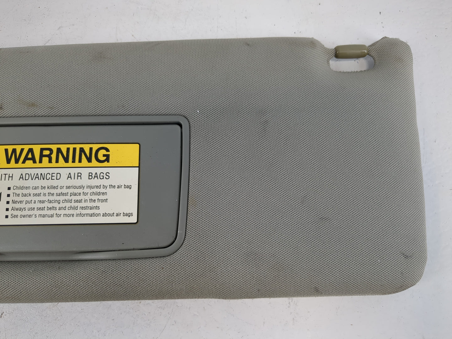 2005 Honda Odyssey Sun Visor Shade Replacement Driver Left Mirror Fits OEM Used Auto Parts - Oemusedautoparts1.com