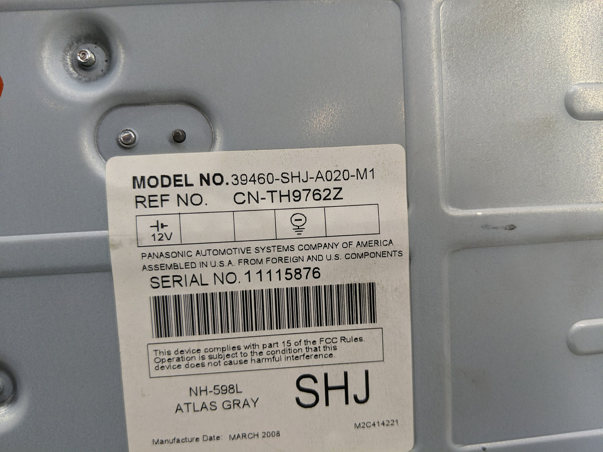 2005 Honda Odyssey Information Radio Display Screen - Oemusedautoparts1.com