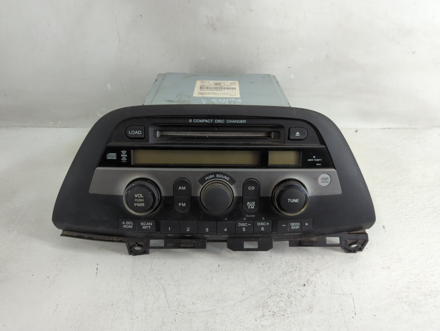 2005-2010 Honda Odyssey Radio AM FM Cd Player Receiver Replacement P/N:39100-SHJ-A400 Fits Fits 2005 2006 2007 2008 2009 201