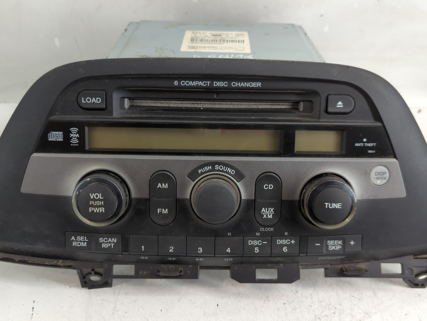 2005-2010 Honda Odyssey Radio AM FM Cd Player Receiver Replacement P/N:39100-SHJ-A400 Fits Fits 2005 2006 2007 2008 2009 201