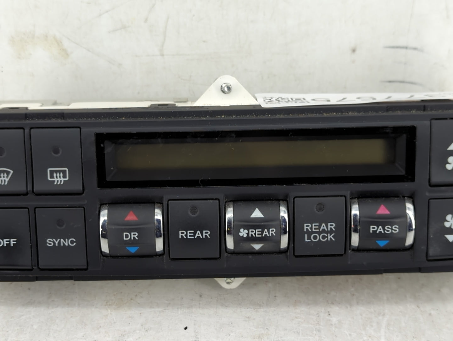 2005-2007 Honda Odyssey Climate Control Module Temperature AC/Heater Replacement P/N:79600-SHJ-A010 Fits Fits 2005 2006 2007