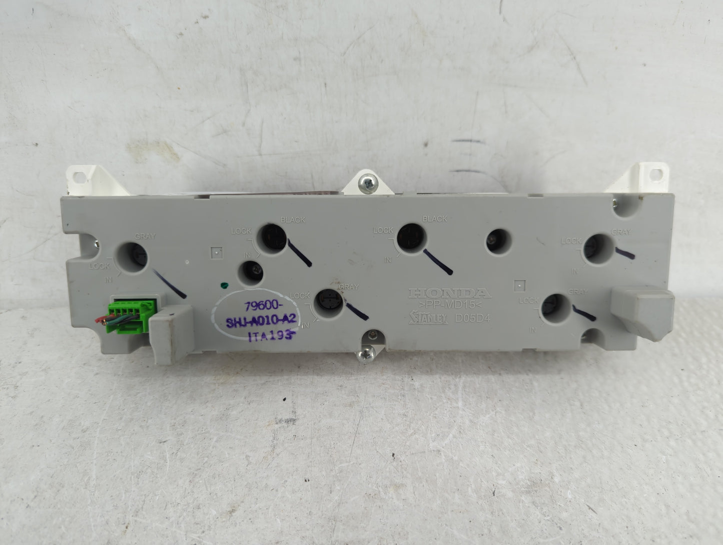 2005-2007 Honda Odyssey Climate Control Module Temperature AC/Heater Replacement P/N:79600-SHJ-A010 Fits Fits 2005 2006 2007