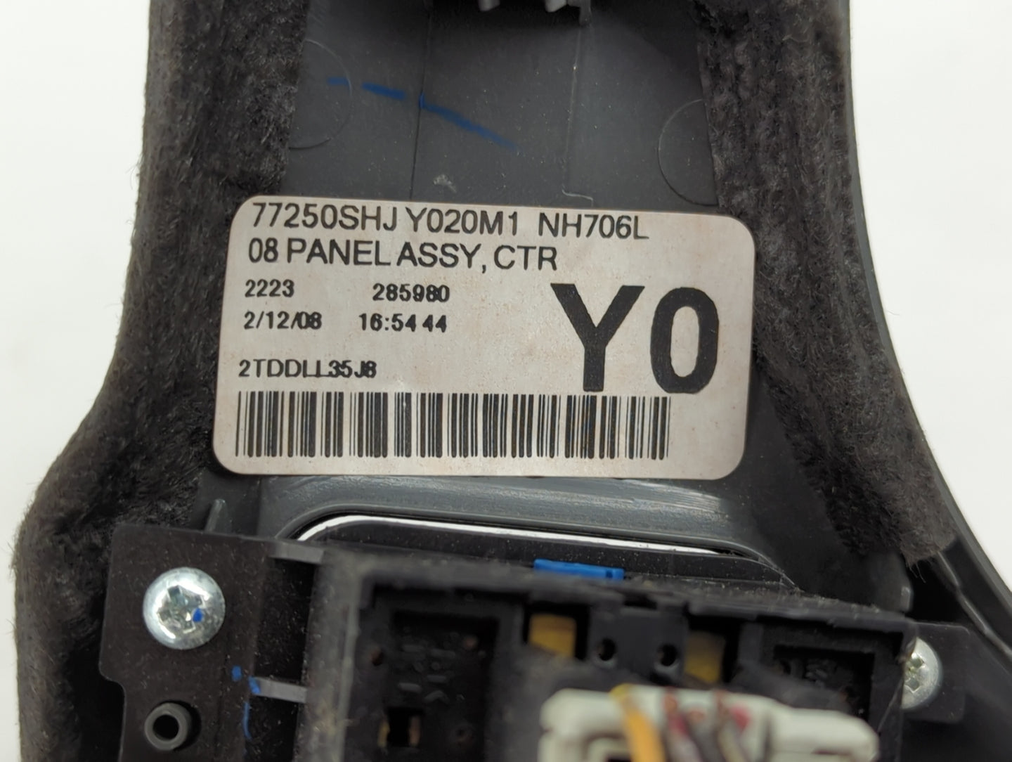 2005-2007 Honda Odyssey Climate Control Module Temperature AC/Heater Replacement P/N:77250SHJ Fits Fits 2005 2006 2007 OEM U