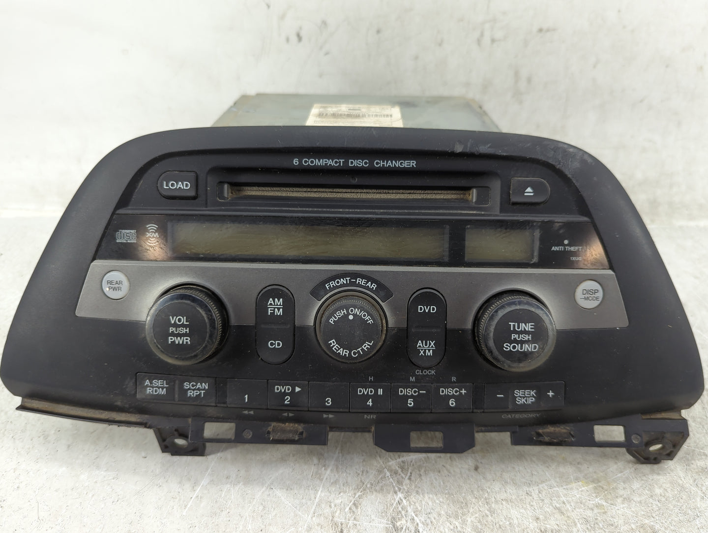 2005-2010 Honda Odyssey Radio AM FM Cd Player Receiver Replacement P/N:39100-SHJ-A300 CQ-EH8462Z Fits OEM Used Auto Parts - 