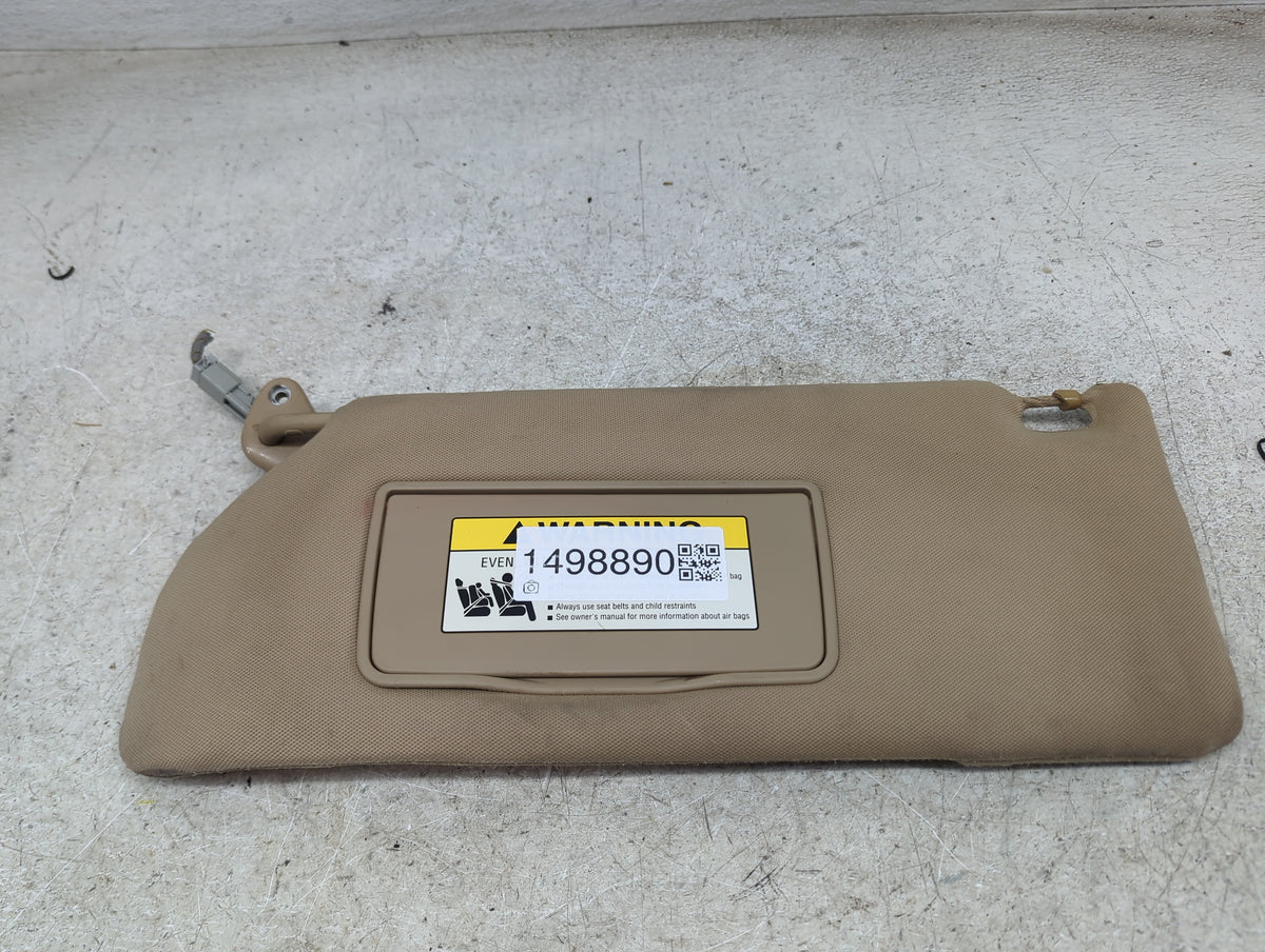 2005 Honda Odyssey Sun Visor Shade Replacement Driver Left Mirror Fits OEM Used Auto Parts - Oemusedautoparts1.com
