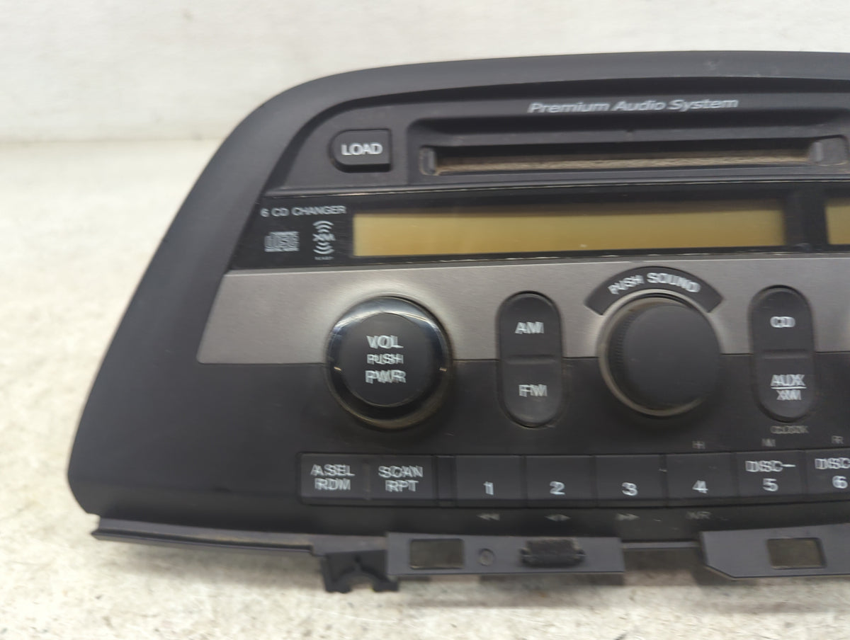 2005-2010 Honda Odyssey Radio AM FM Cd Player Receiver Replacement P/N:39100-SHJ-A200 CQ-EH8461Z Fits OEM Used Auto Parts - 