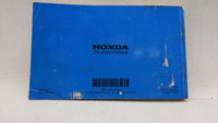 2005 Honda Odyssey Owners Manual Book Guide OEM Used Auto Parts - Oemusedautoparts1.com