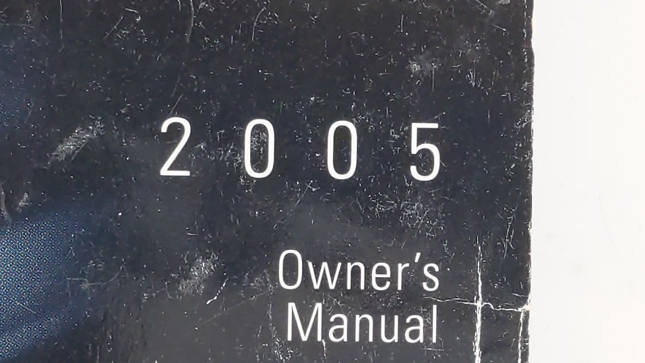 2005 Honda Odyssey Owners Manual Book Guide OEM Used Auto Parts - Oemusedautoparts1.com