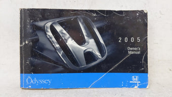 compare product 2005 Honda Odyssey Owners Manual Book Guide OEM Used Auto Parts