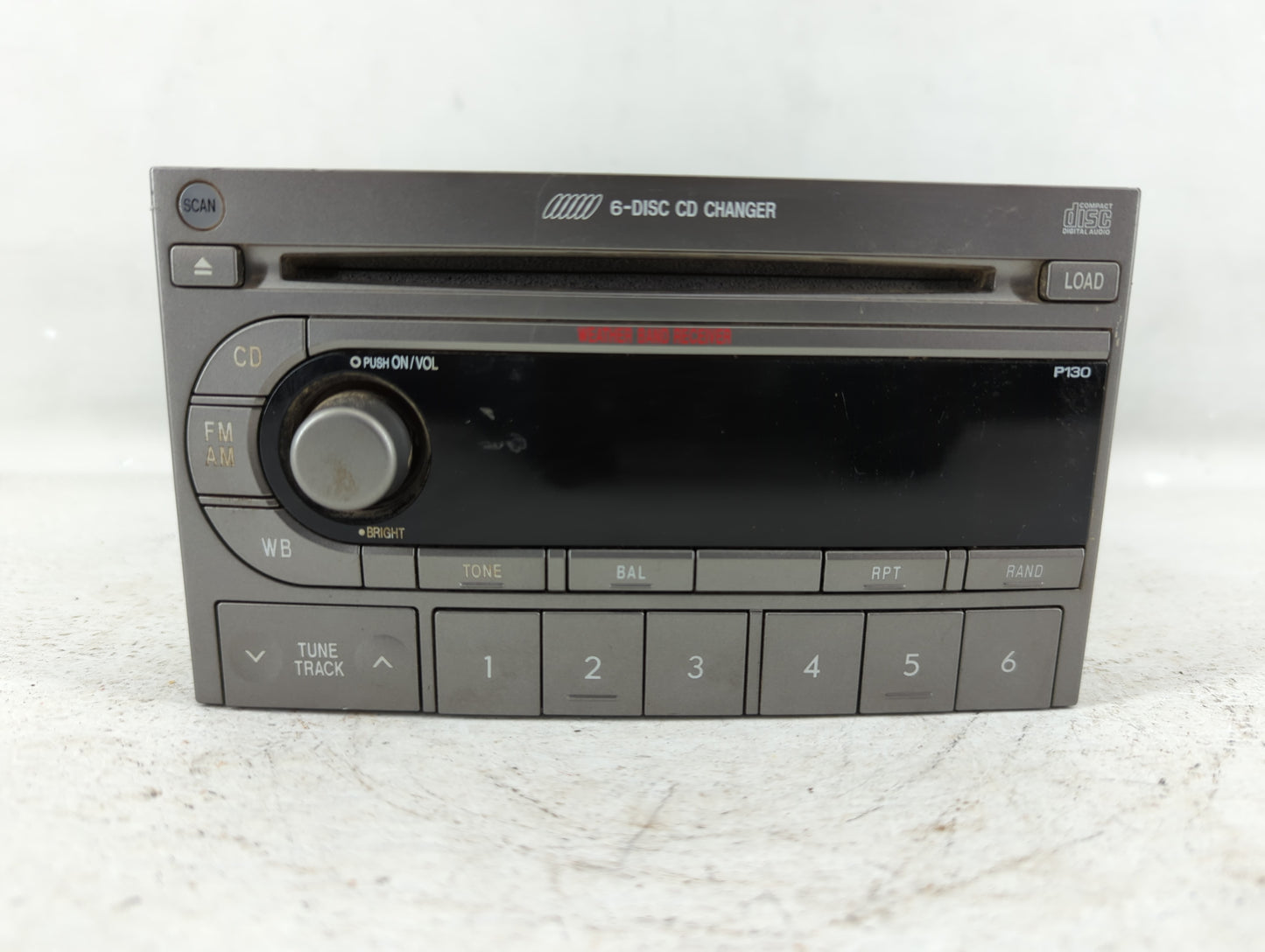 2005-2010 Honda Odyssey Am Fm Cd Player Radio Receiver - Oemusedautoparts1.com