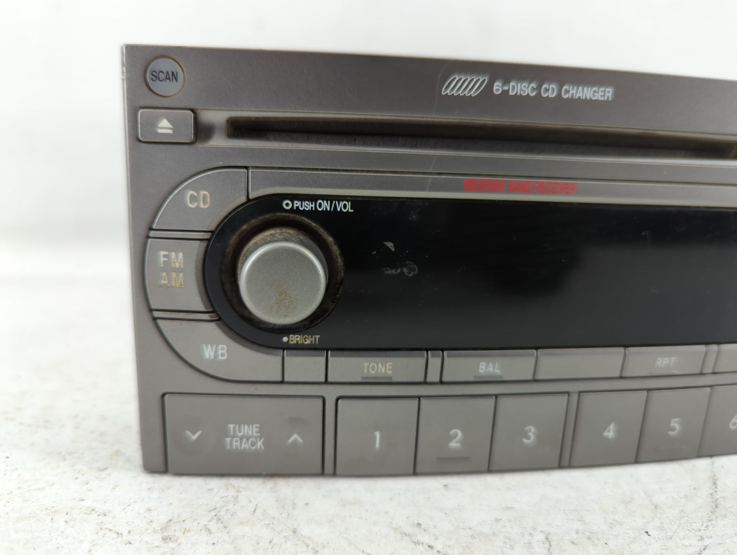2005-2010 Honda Odyssey Am Fm Cd Player Radio Receiver - Oemusedautoparts1.com