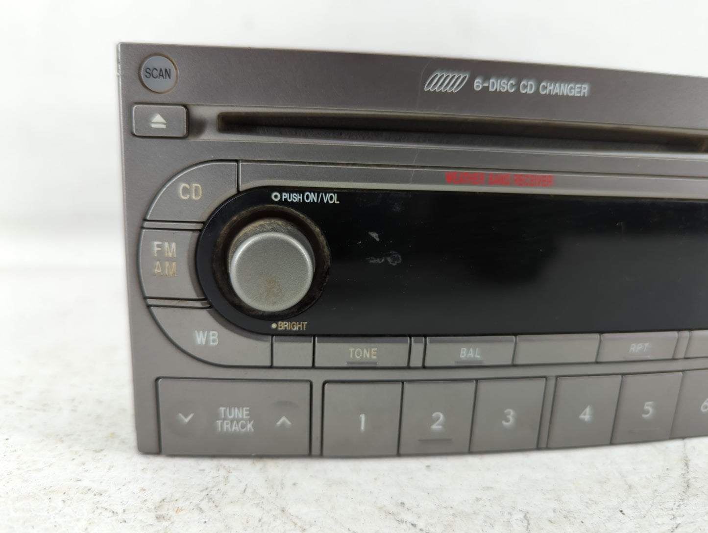 2005-2010 Honda Odyssey Am Fm Cd Player Radio Receiver - Oemusedautoparts1.com