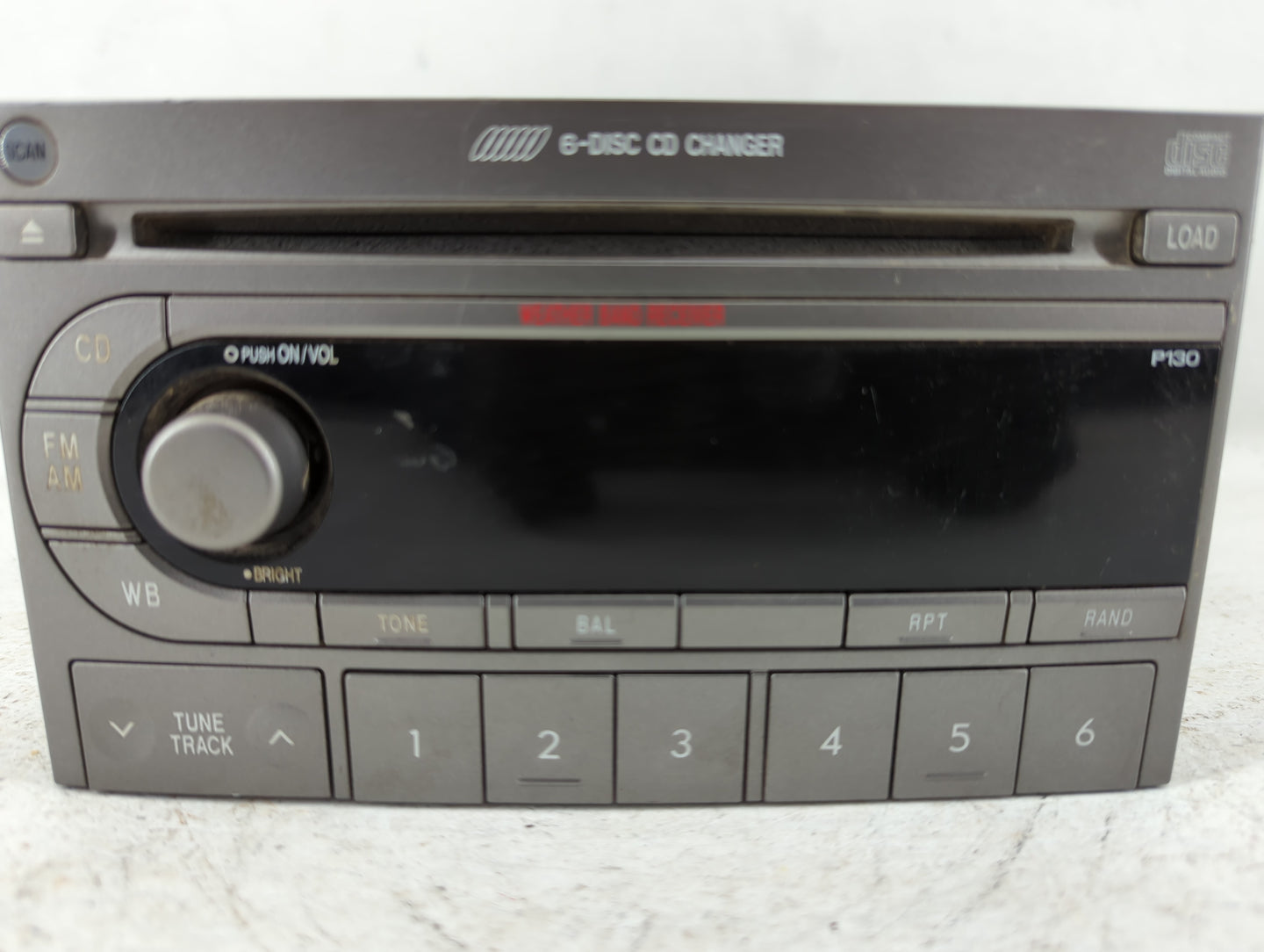 2005-2010 Honda Odyssey Am Fm Cd Player Radio Receiver - Oemusedautoparts1.com