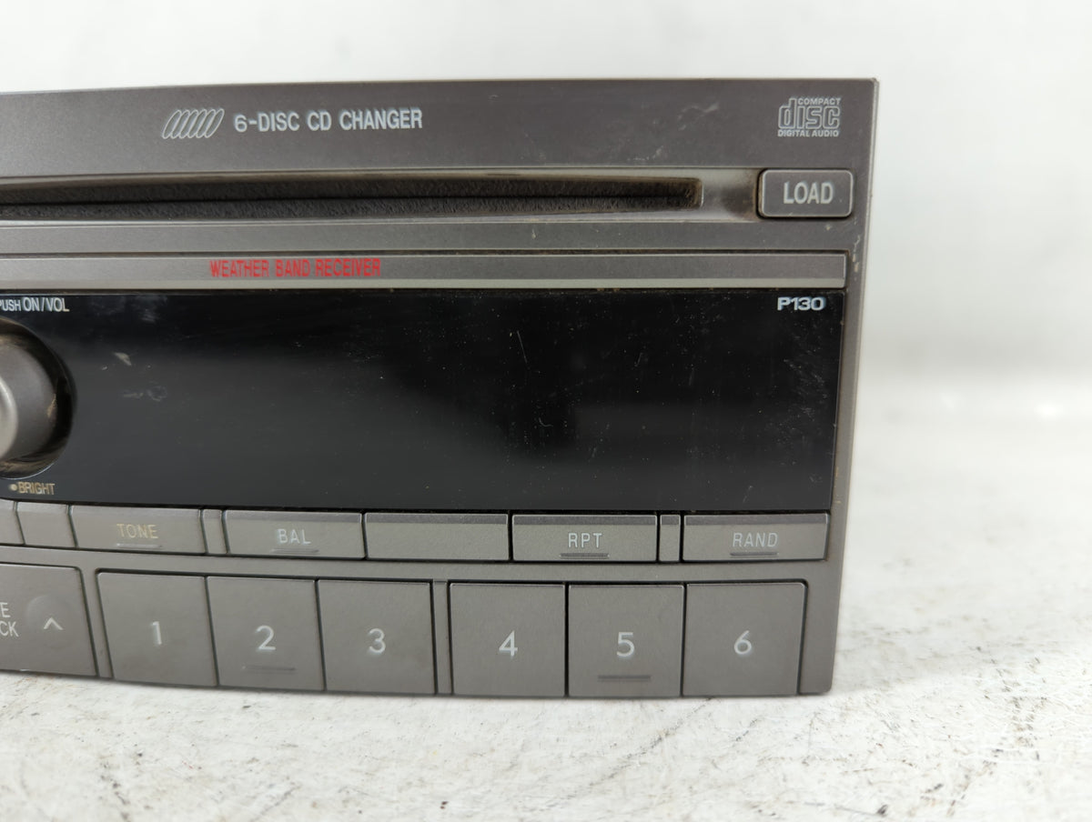 2005-2010 Honda Odyssey Am Fm Cd Player Radio Receiver 555034 - Oemusedautoparts1.com