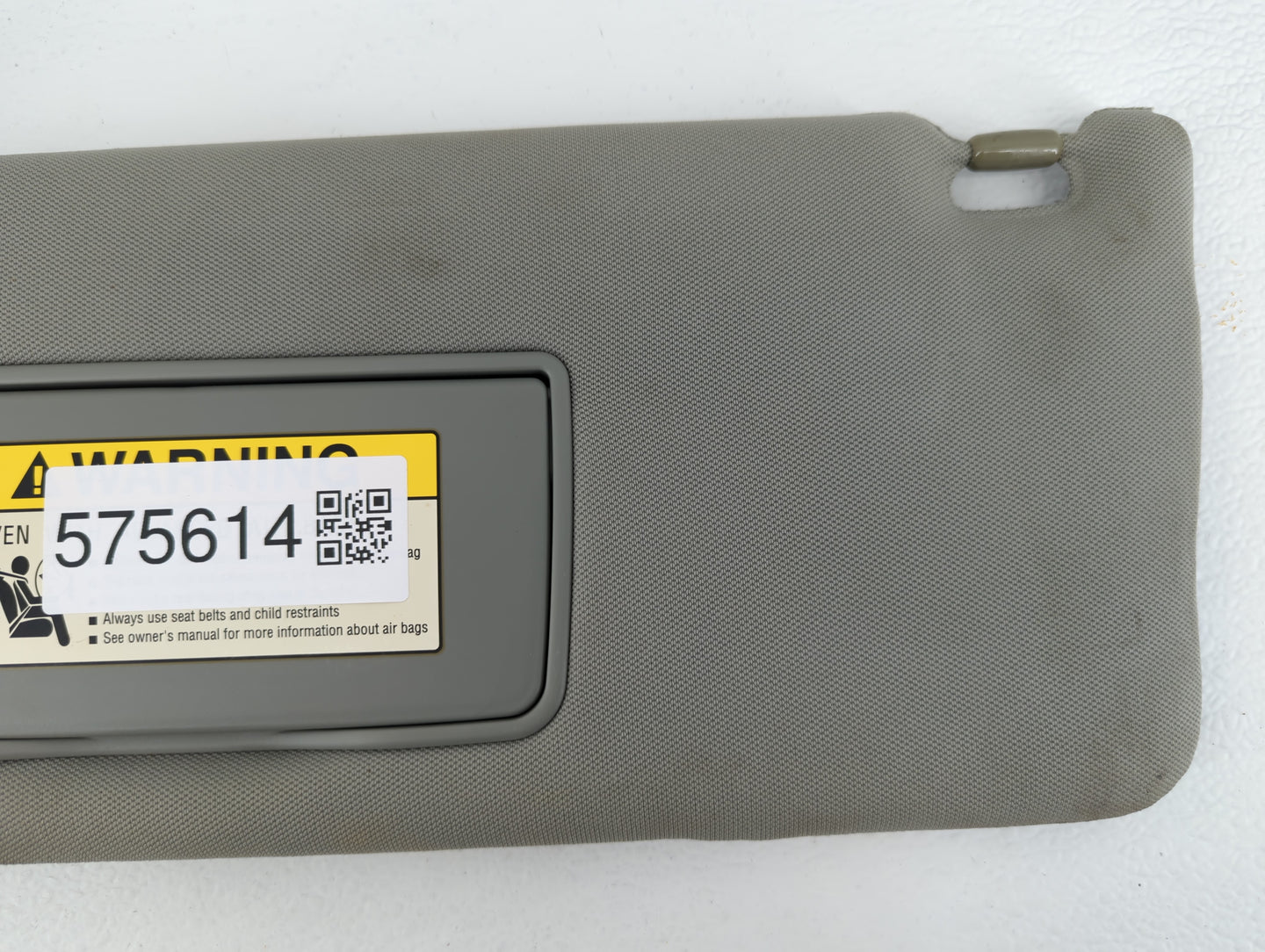 2005 Honda Odyssey Sun Visor Shade Replacement Passenger Right Mirror Fits OEM Used Auto Parts - Oemusedautoparts1.com