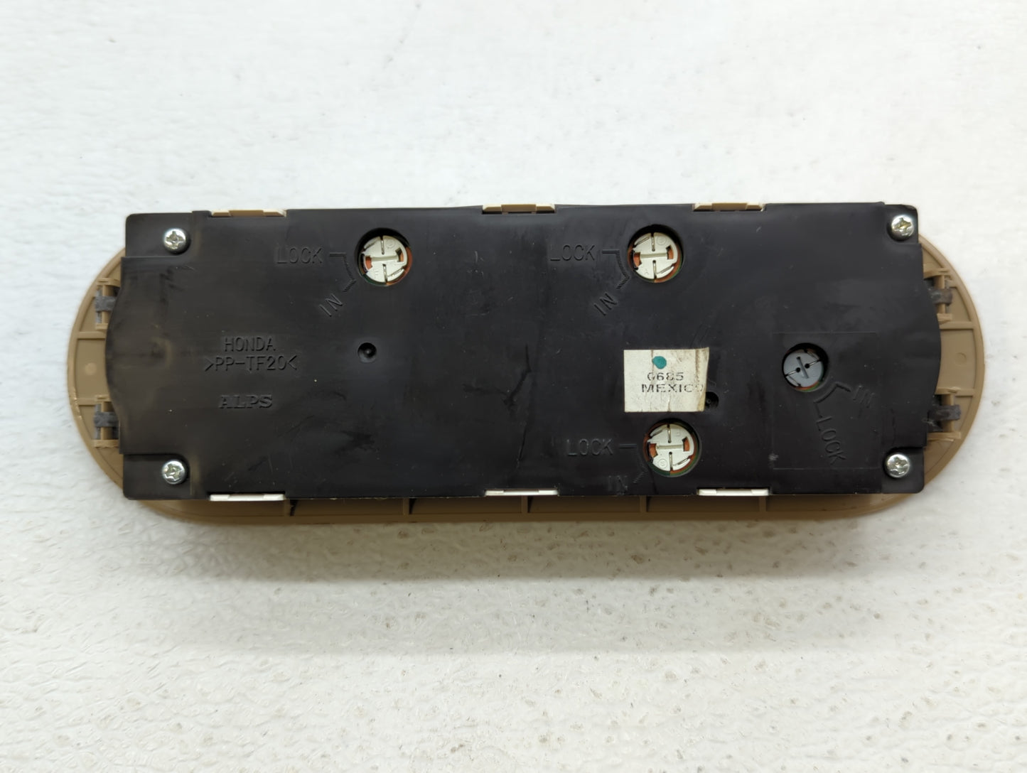2005-2007 Honda Odyssey Climate Control Module Temperature AC/Heater Replacement Fits Fits 2005 2006 2007 OEM Used Auto Part