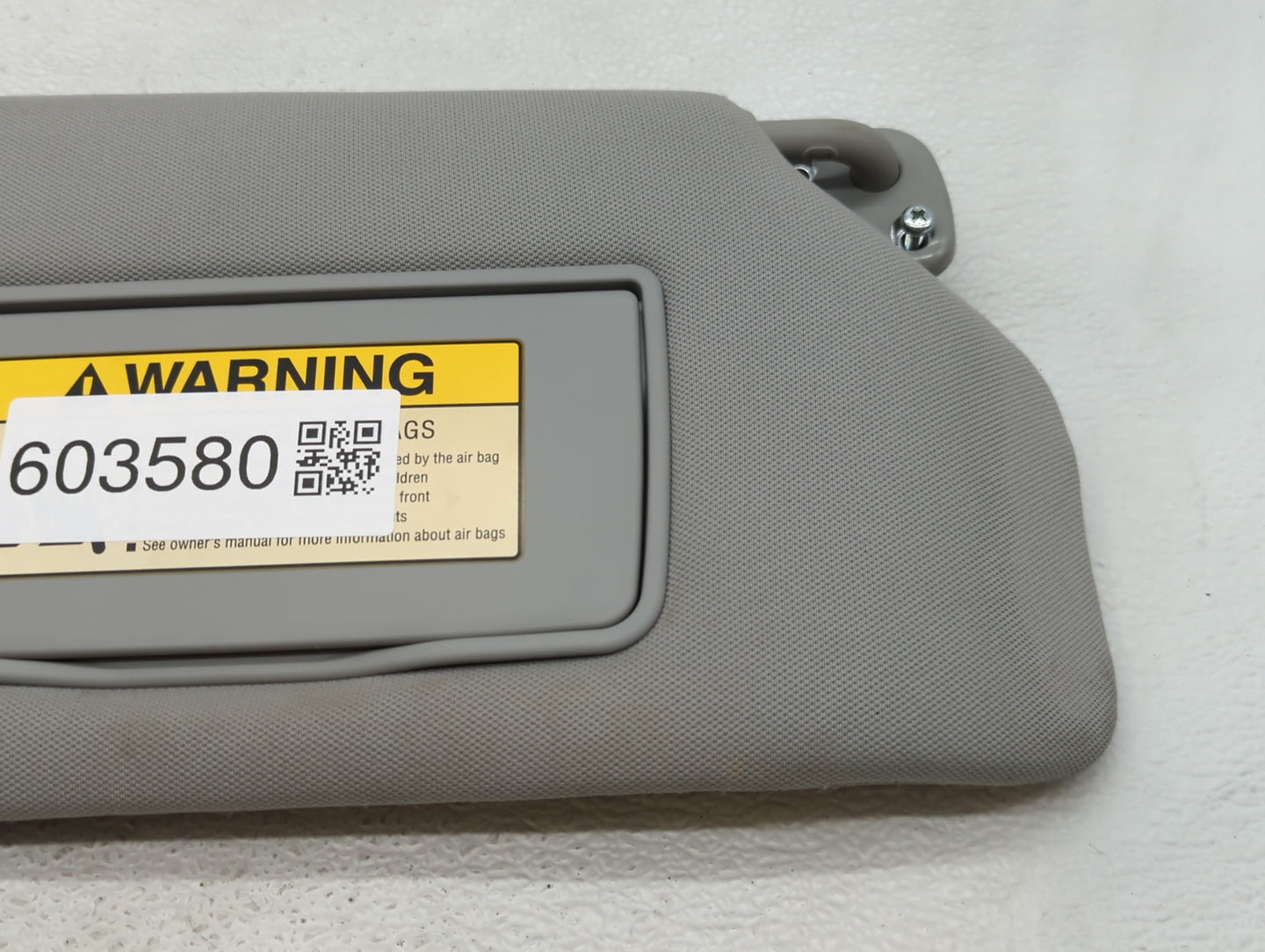 2005 Honda Odyssey Sun Visor Shade Replacement Passenger Right Mirror Fits OEM Used Auto Parts - Oemusedautoparts1.com