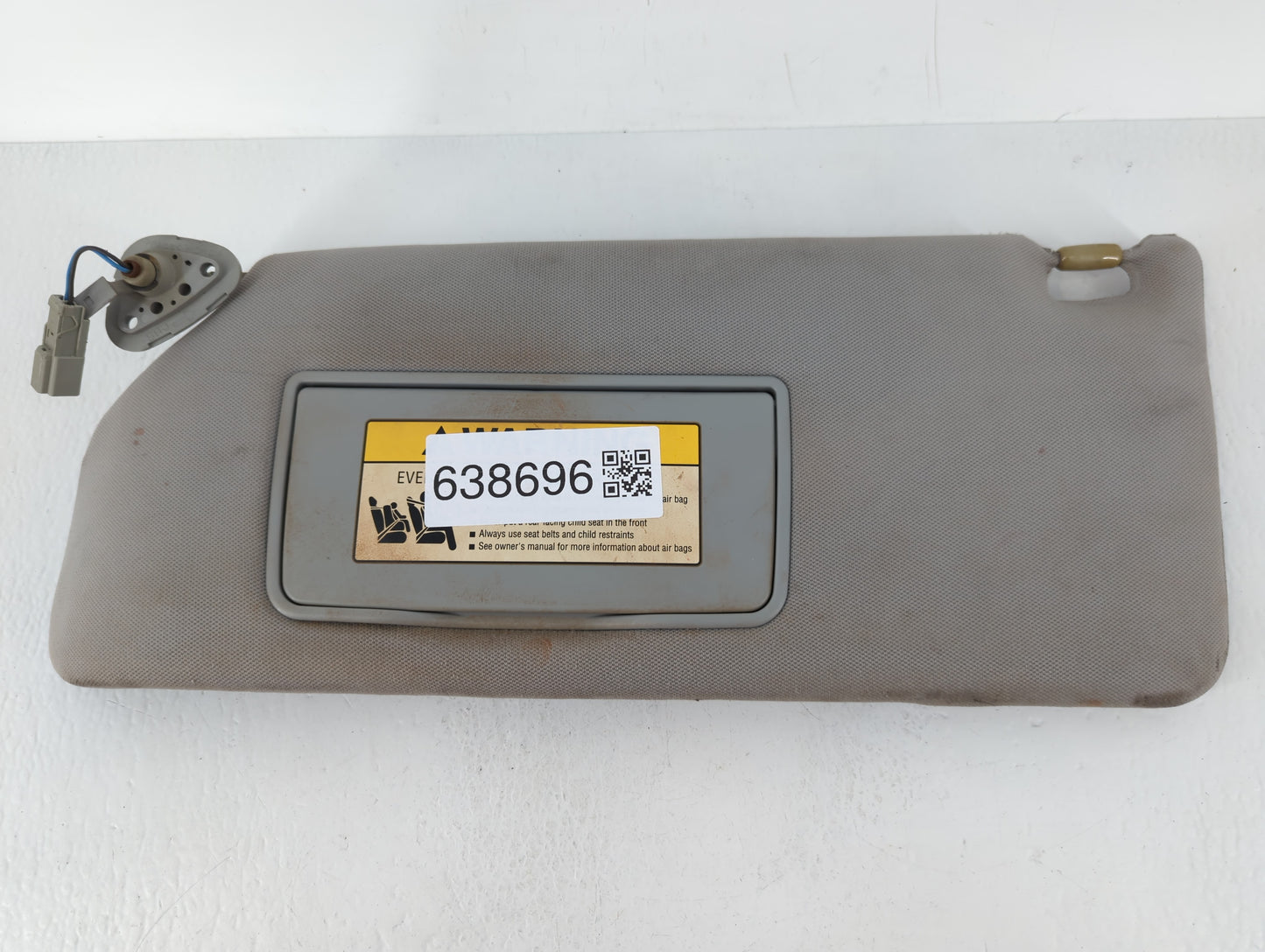 2005 Honda Odyssey Sun Visor Shade Replacement Driver Left Mirror Fits OEM Used Auto Parts - Oemusedautoparts1.com