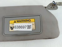 2005 Honda Odyssey Sun Visor Shade Replacement Passenger Right Mirror Fits OEM Used Auto Parts - Oemusedautoparts1.com