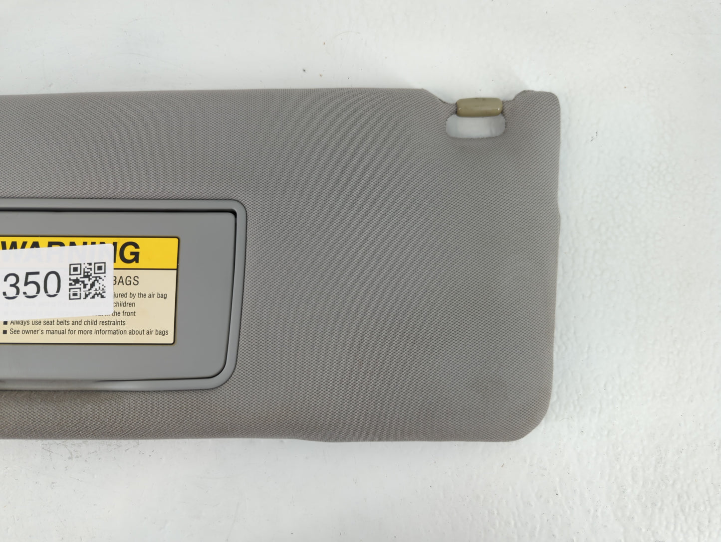2005 Honda Odyssey Sun Visor Shade Replacement Driver Left Mirror Fits OEM Used Auto Parts - Oemusedautoparts1.com