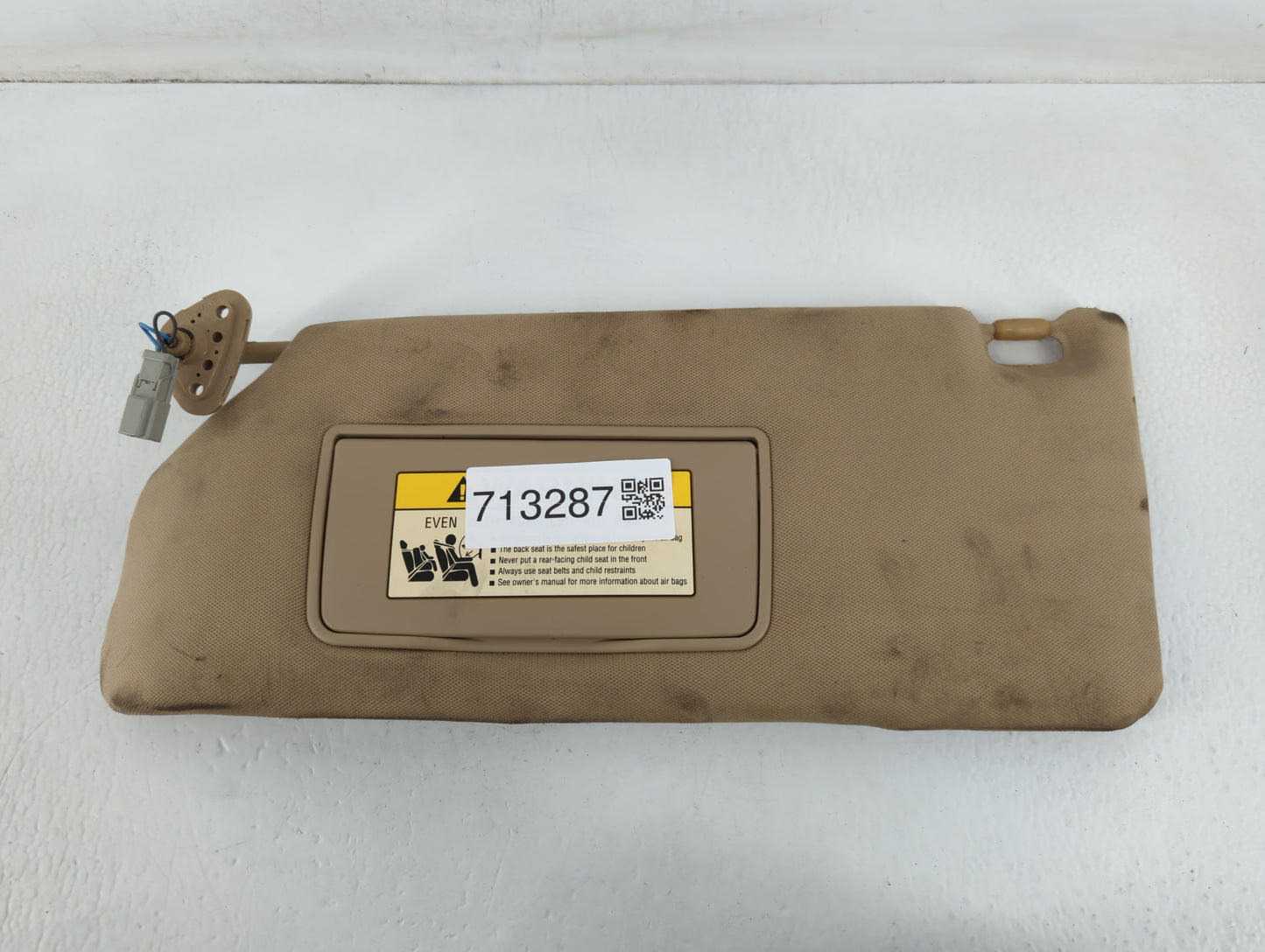 2005 Honda Odyssey Sun Visor Shade Replacement Driver Left Mirror Fits OEM Used Auto Parts - Oemusedautoparts1.com