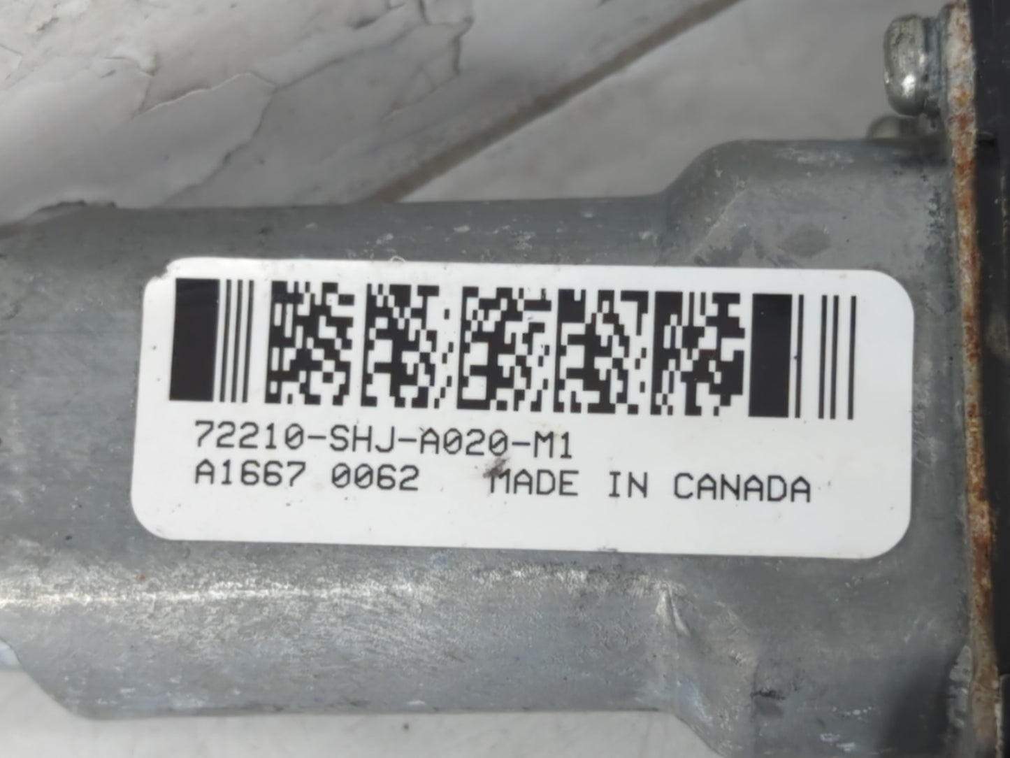 2005-2010 Honda Odyssey Driver Left Front Window Regulator - Oemusedautoparts1.com