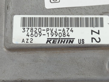 2005 Honda Pilot PCM Engine Control Computer ECU ECM PCU OEM P/N:37820-PVJ-A74 Fits OEM Used Auto Parts
