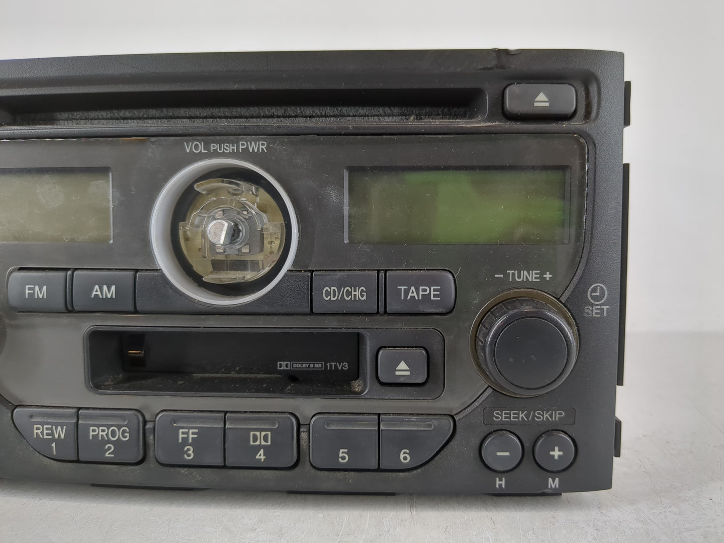 2003-2005 Honda Pilot Radio AM FM Cd Player Receiver Replacement P/N:39100-S9V-A120 Fits Fits 2003 2004 2005 OEM Used Auto P