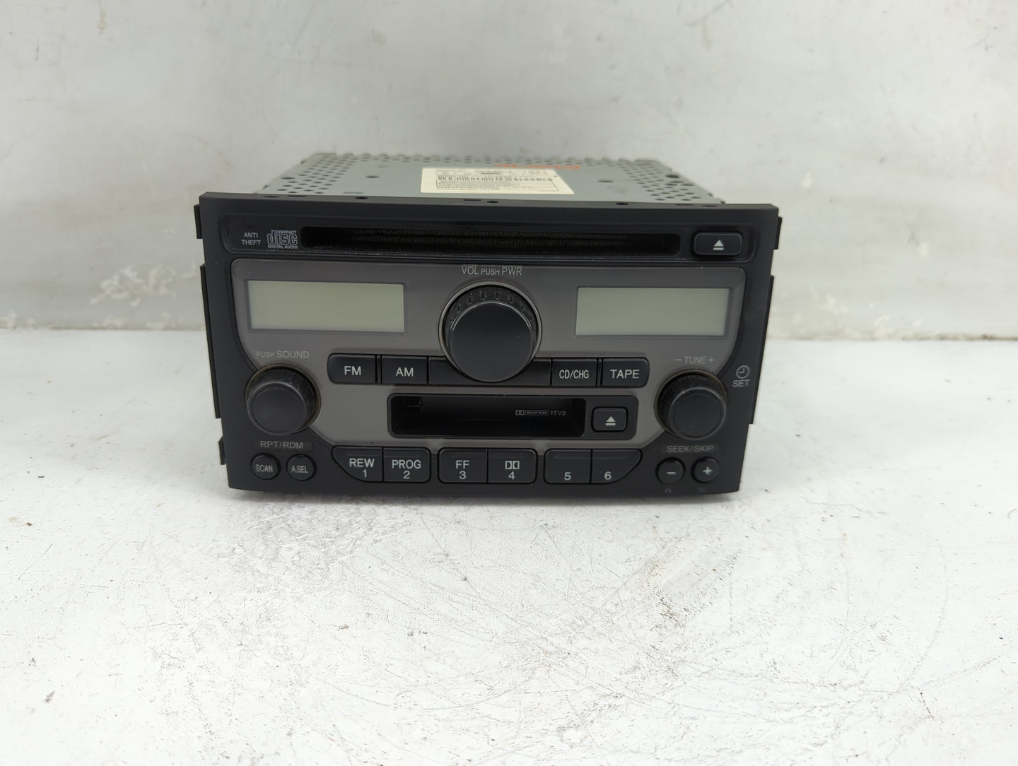 2003-2005 Honda Pilot Radio AM FM Cd Player Receiver Replacement P/N:39100-S9V-A120 CQ-JH8461Z Fits Fits 2003 2004 2005 OEM 
