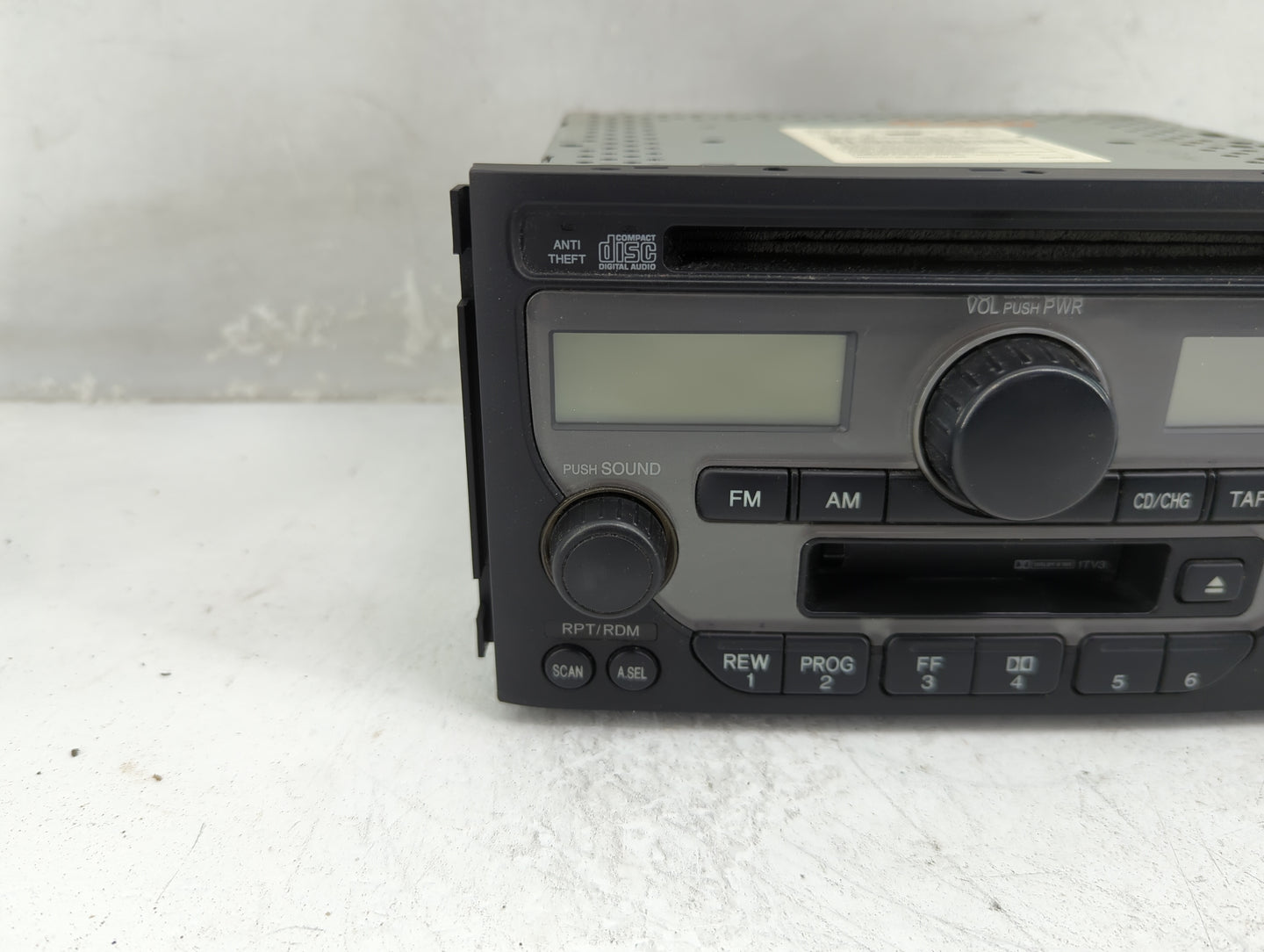 2003-2005 Honda Pilot Radio AM FM Cd Player Receiver Replacement P/N:39100-S9V-A120 CQ-JH8461Z Fits Fits 2003 2004 2005 OEM 