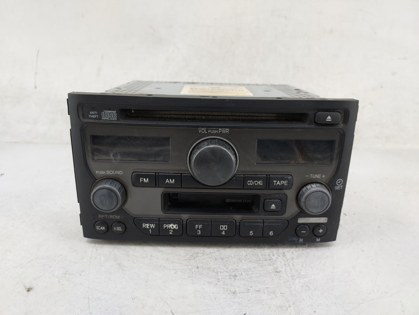 2003-2005 Honda Pilot Radio AM FM Cd Player Receiver Replacement P/N:39100-S9V-A120 CQ-JH8461Z Fits Fits 2003 2004 2005 OEM 