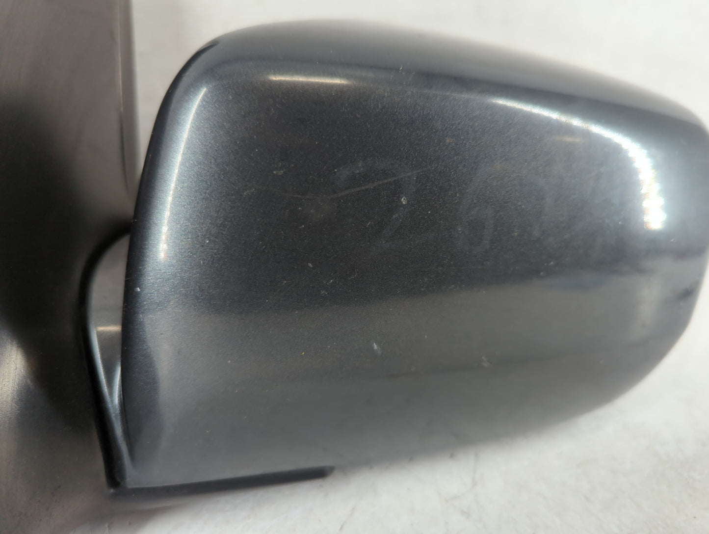 2003-2008 Honda Pilot Driver Left Side View Manual Door Mirror Black - Oemusedautoparts1.com