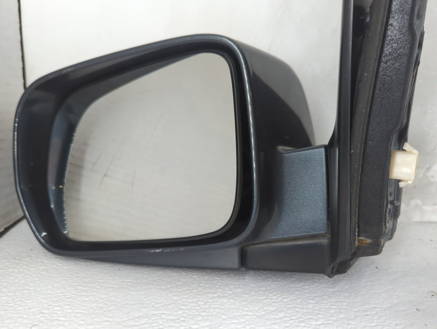 2003-2008 Honda Pilot Driver Left Side View Manual Door Mirror Black - Oemusedautoparts1.com
