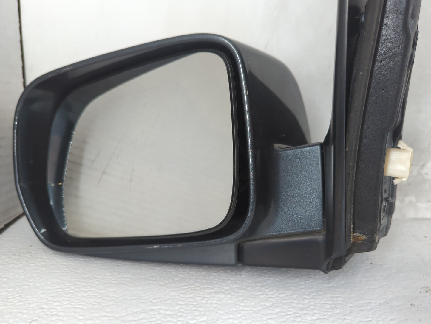 2003-2008 Honda Pilot Driver Left Side View Manual Door Mirror Black - Oemusedautoparts1.com