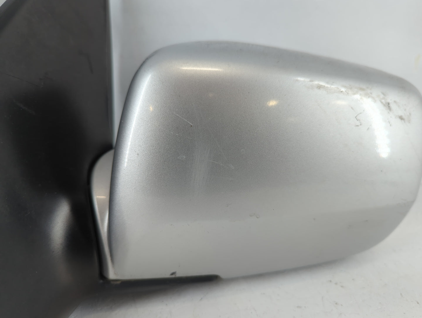 2003-2008 Honda Pilot Driver Left Side View Manual Door Mirror Grey - Oemusedautoparts1.com