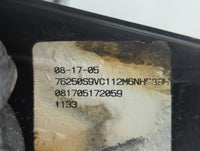 2003-2008 Honda Pilot Driver Left Side View Manual Door Mirror Grey - Oemusedautoparts1.com