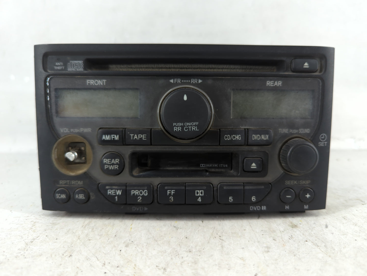 2003-2005 Honda Pilot Radio AM FM Cd Player Receiver Replacement P/N:39100-S9V-A220 Fits Fits 2003 2004 2005 OEM Used Auto P