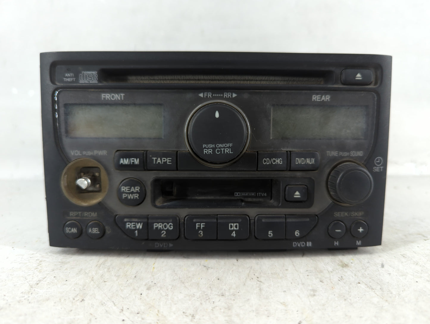 2003-2005 Honda Pilot Radio AM FM Cd Player Receiver Replacement P/N:39100-S9V-A220 Fits Fits 2003 2004 2005 OEM Used Auto P