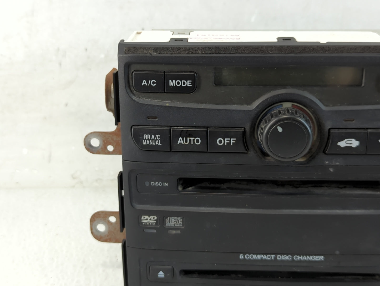 2005 Honda Pilot Climate Control Module Temperature AC/Heater Replacement Fits OEM Used Auto Parts - Oemusedautoparts1.com