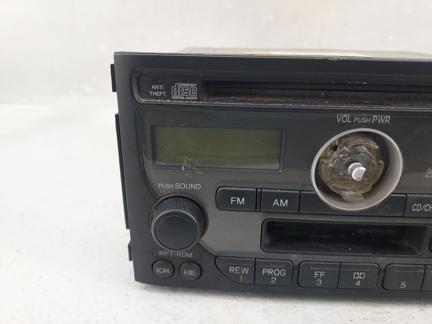 2005 Honda Pilot Pilot Radio AM FM Cd Player Receiver Replacement Fits Fits 2003 2004 OEM Used Auto Parts - Oemusedautoparts
