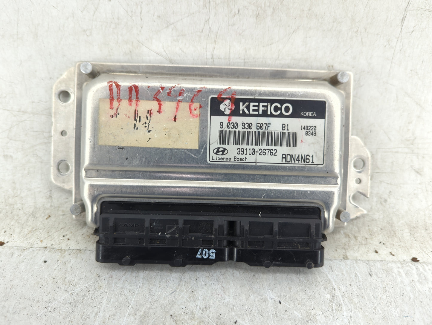 2005 Hyundai Accent PCM Engine Control Computer ECU ECM PCU OEM P/N:39110-26762 Fits OEM Used Auto Parts - Oemusedautoparts1