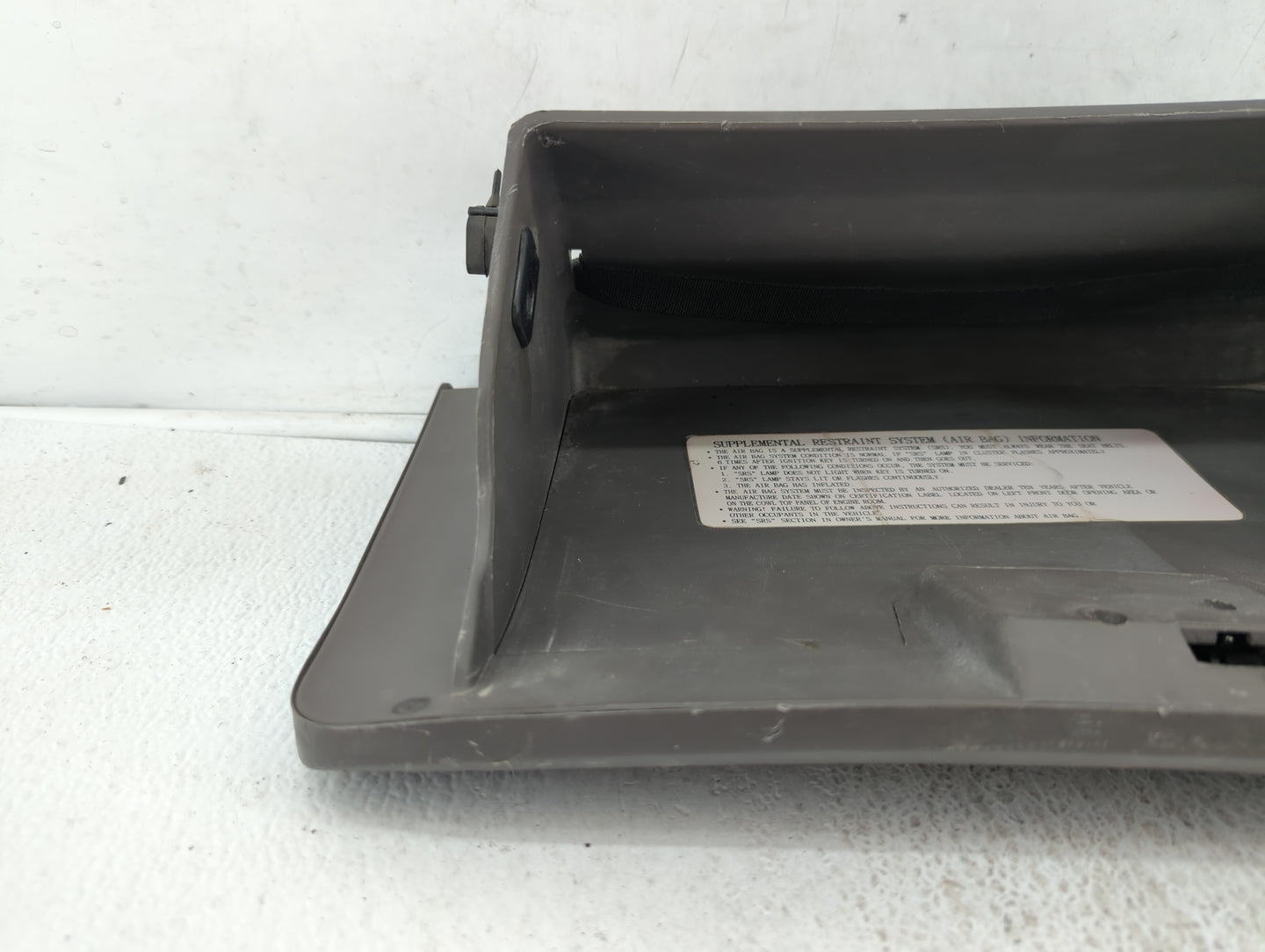 2005 Hyundai Elantra Passenger Glove Box Door Storage Compartment Black - Oemusedautoparts1.com